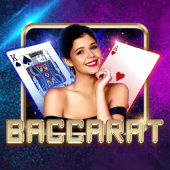 Baccarat B Throw pillow live casino icon
