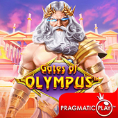 Gates of Olympus Throw pillow game icon
