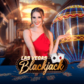 Las Vegas Blackjack Throw pillow live casino icon